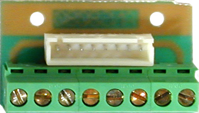 ANS8080 - Bus-Anschlußplatine für -BLQ Module - 8er Buchse auf 8 Klemmen